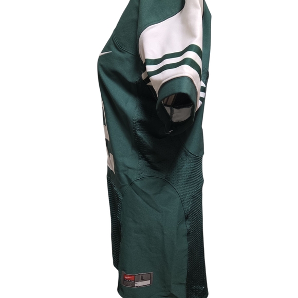 Nike NWOT Dark Green and White Football Jersey - Picture 2 of 5